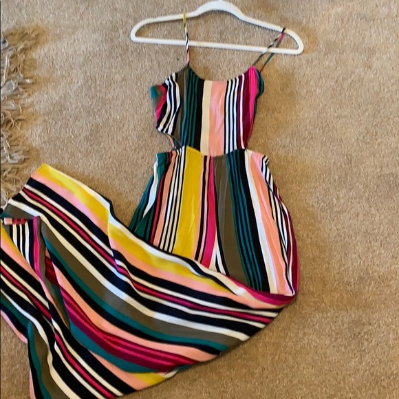 Express Striped Jumpsuit - Picture 2 of 3